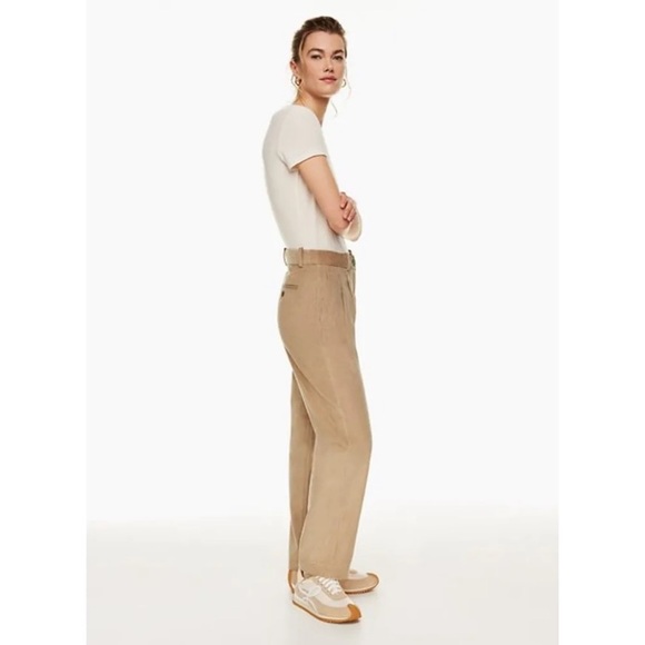 Aritzia The Group by Babaton Quota Pant gold camel cream tan - Picture 11 of 12
